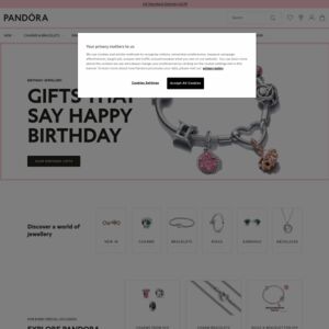Pandora Jewellery SCreenshot